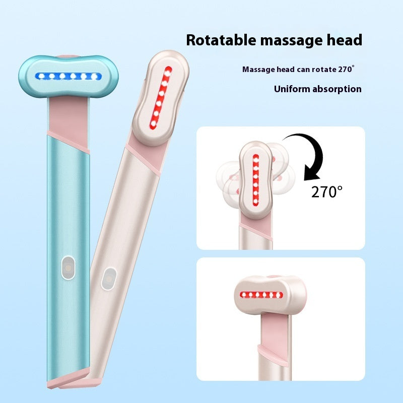 4 Colors Electric Eye Massager Red Blue Light Massage