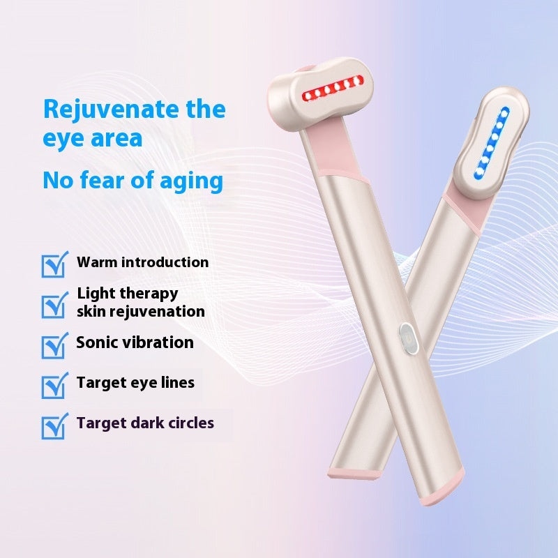 4 Colors Electric Eye Massager Red Blue Light Massage